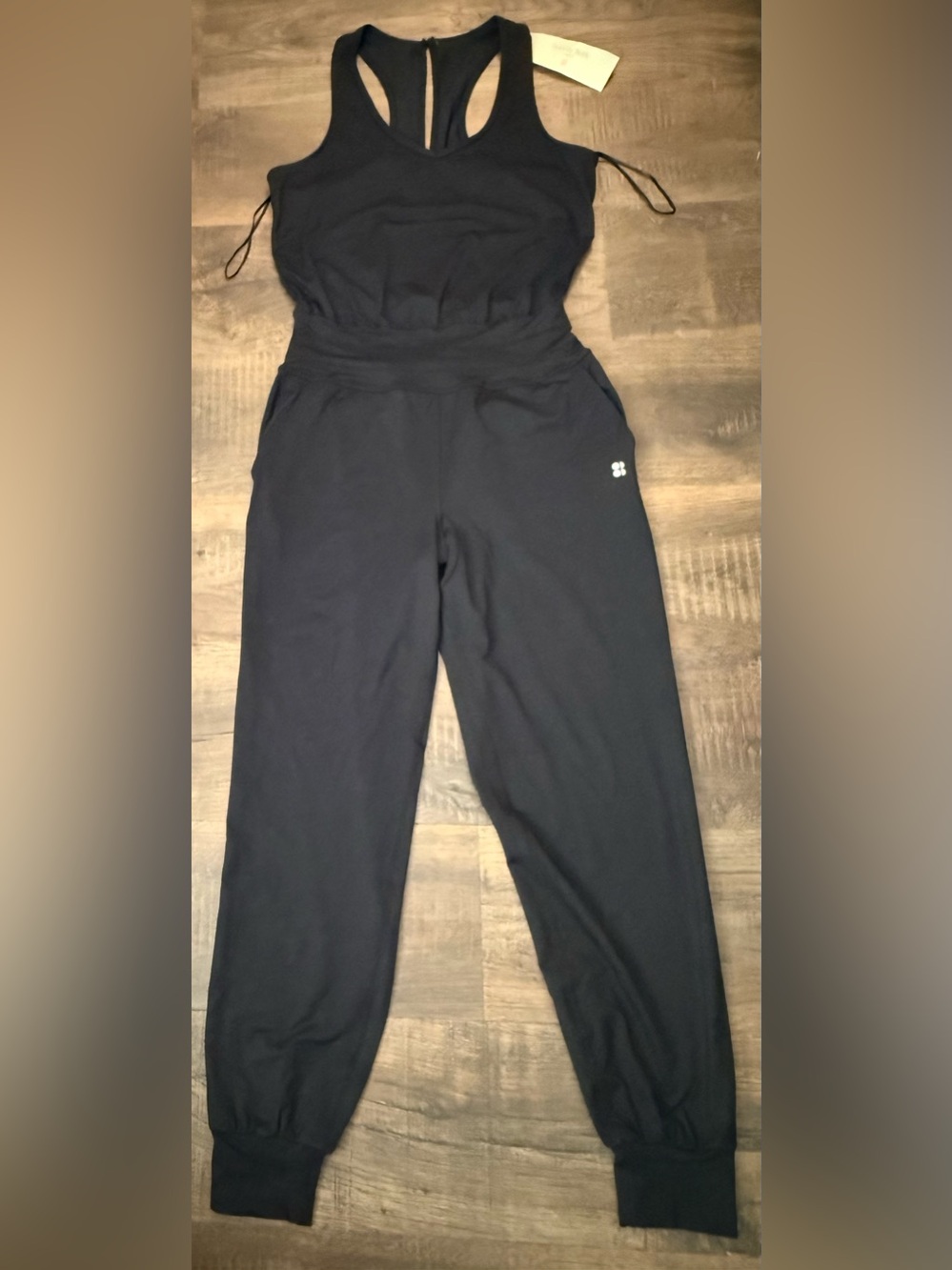 Sweaty Betty Women’s Black Gaia Yoga Jumpsuit XS - NWT
